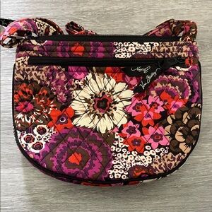 Vera Bradley Multicolor Floral Quilted Crossbody Bag